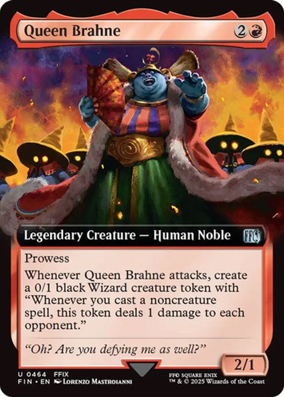 Queen Brahne (Extended Art) (Foil)